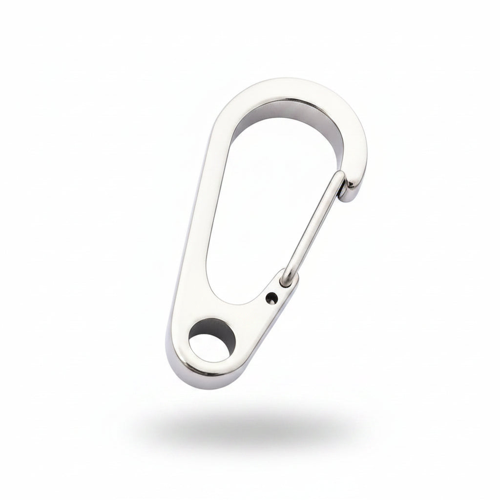 Porte-clés | Mousqueton accroche circulaire | Sivalc 20mmx9mmx3mm