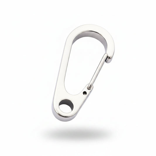 Porte-clés | Mousqueton accroche circulaire | Sivalc 20mmx9mmx3mm