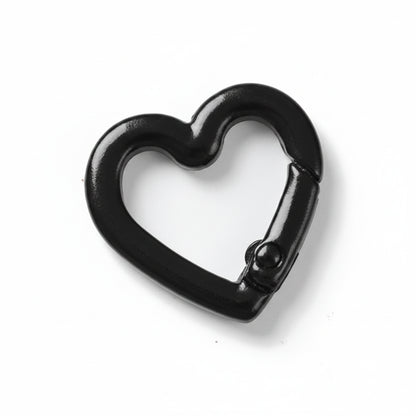 Porte-clés | Mousqueton cœur | Sivalc Black