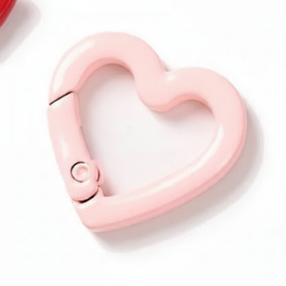 Porte-clés | Mousqueton cœur | Sivalc Light pink