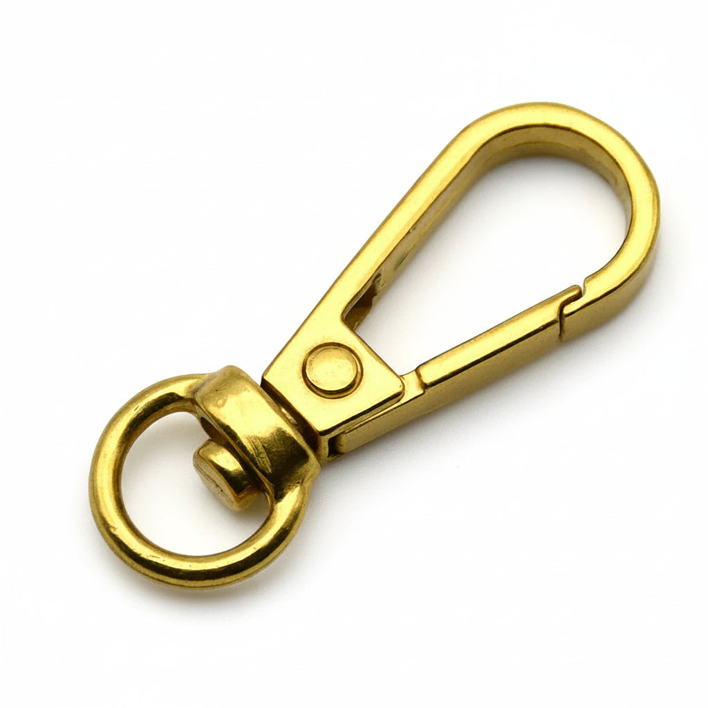 Porte-clés | Mousqueton pivotant | Sivalc Antique Gold