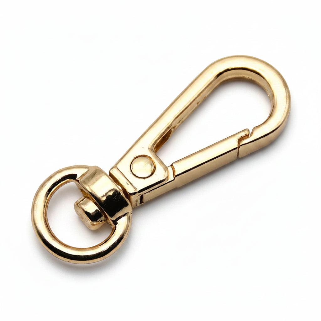 Porte-clés | Mousqueton pivotant | Sivalc Lightgold