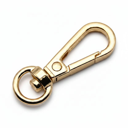 Porte-clés | Mousqueton pivotant | Sivalc Lightgold