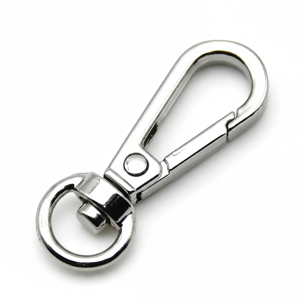 Porte-clés | Mousqueton pivotant | Sivalc Silver