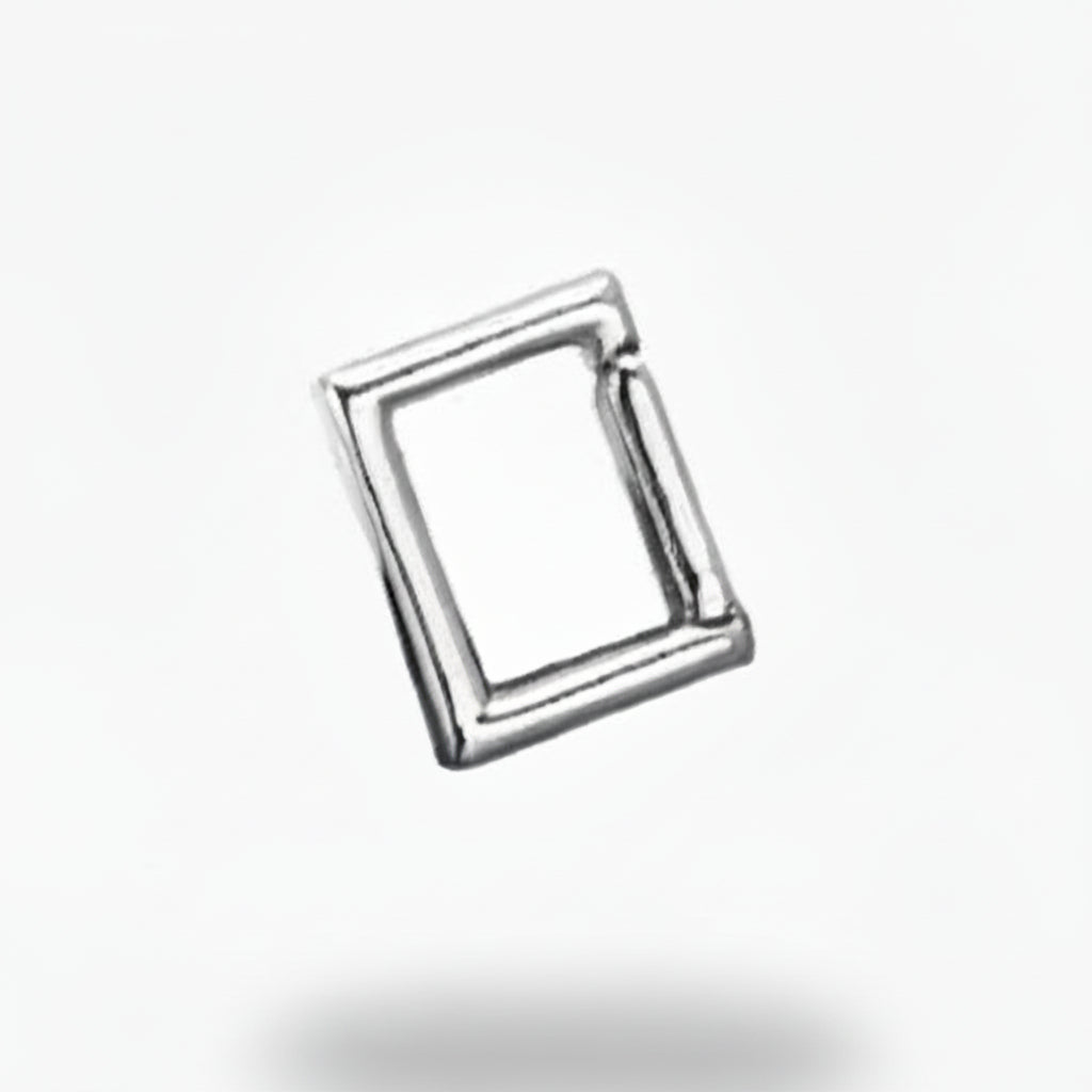Porte-clés | Mousqueton rectangulaire | Sivalc Métal