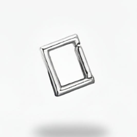 Porte-clés | Mousqueton rectangulaire | Sivalc Métal