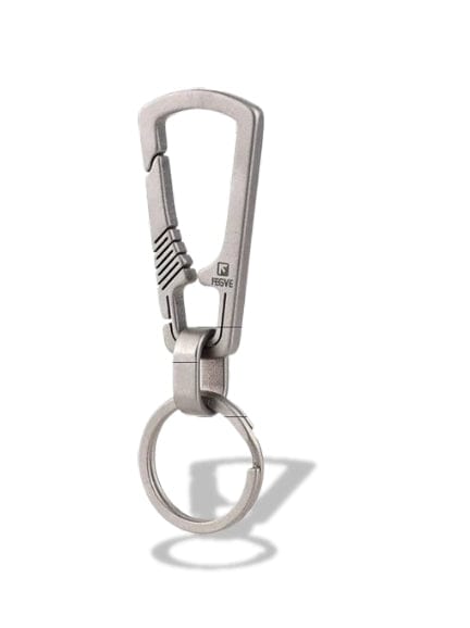 Porte-clés | Mousqueton titane | Sivalc Titane