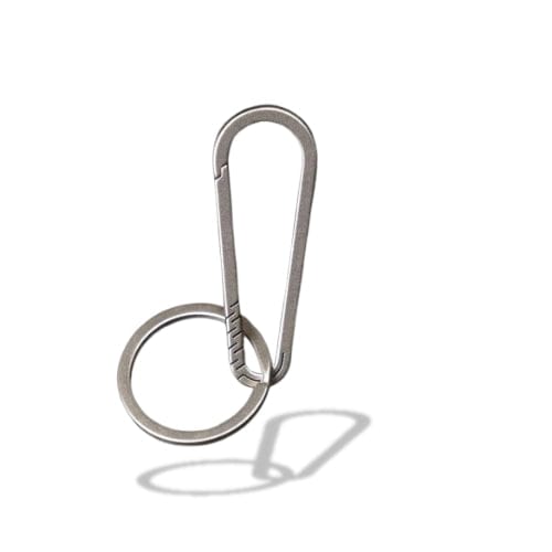 Porte-clés | Mousqueton titane | Sivalc Titane