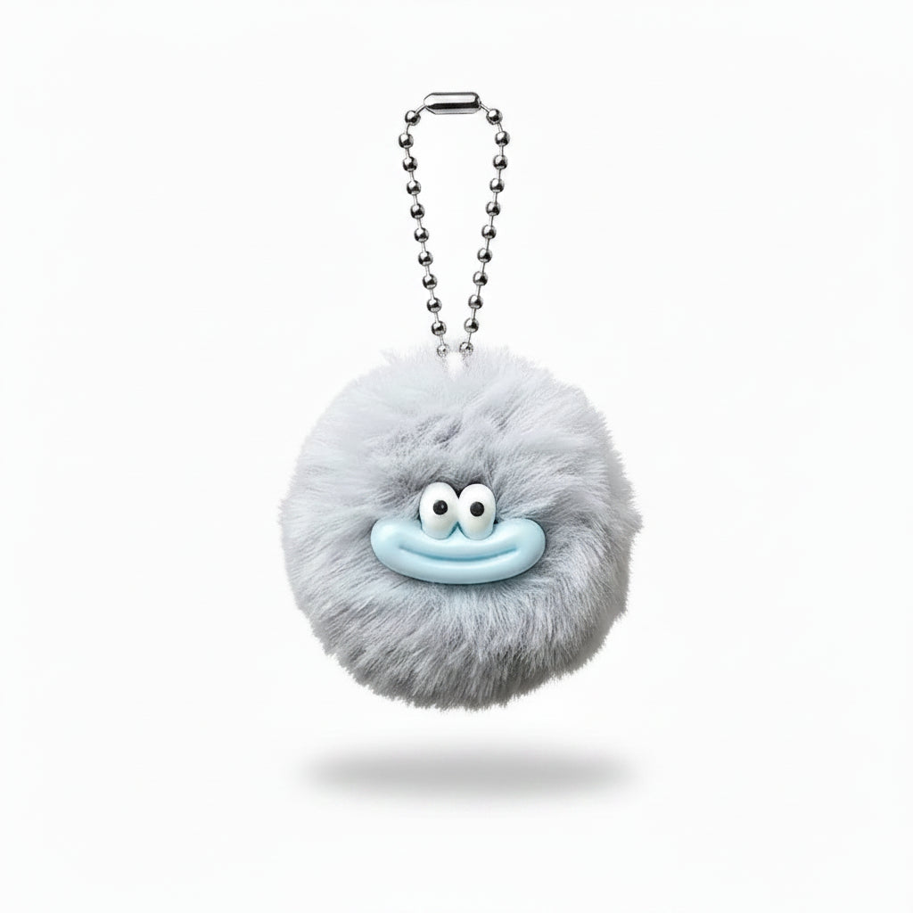 Porte-clés | Peluche | Sivalc Gris