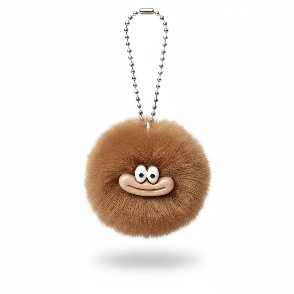 Porte-clés | Peluche | Sivalc Marron