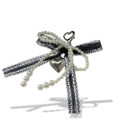 Porte-clés | Perles & rubans | Sivalc Noir