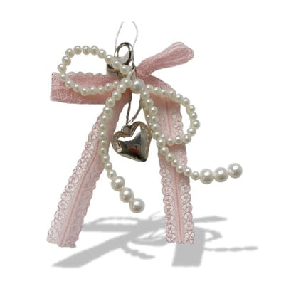 Porte-clés | Perles & rubans | Sivalc Rose