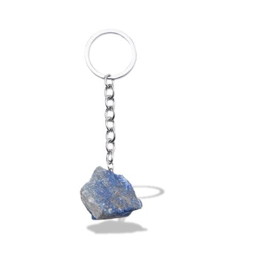 Porte-clés | Pierre naturelle brute Lapis-lazuli | Sivalc