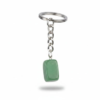Porte-clés | Pierre précieuse taillée | Sivalc Aventurine