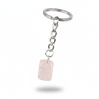Porte-clés | Pierre précieuse taillée | Sivalc Clear quartz