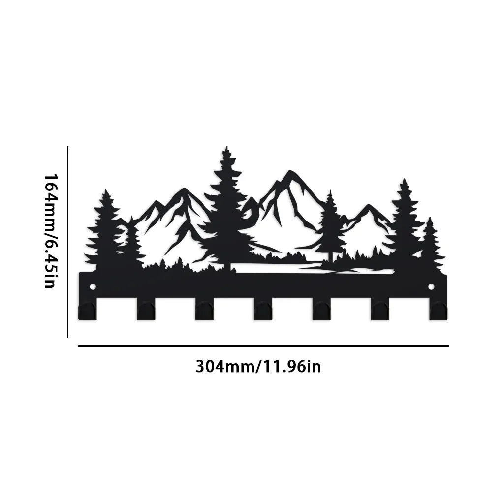 Porte-clés | Porte-clés mural toundra | Sivalc 164X304mm / CHINA