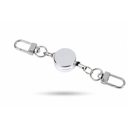 Porte-clés Rétractable Infirmière | Sivalc Argent