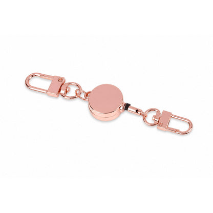 Porte-clés Rétractable Infirmière | Sivalc Or Rose