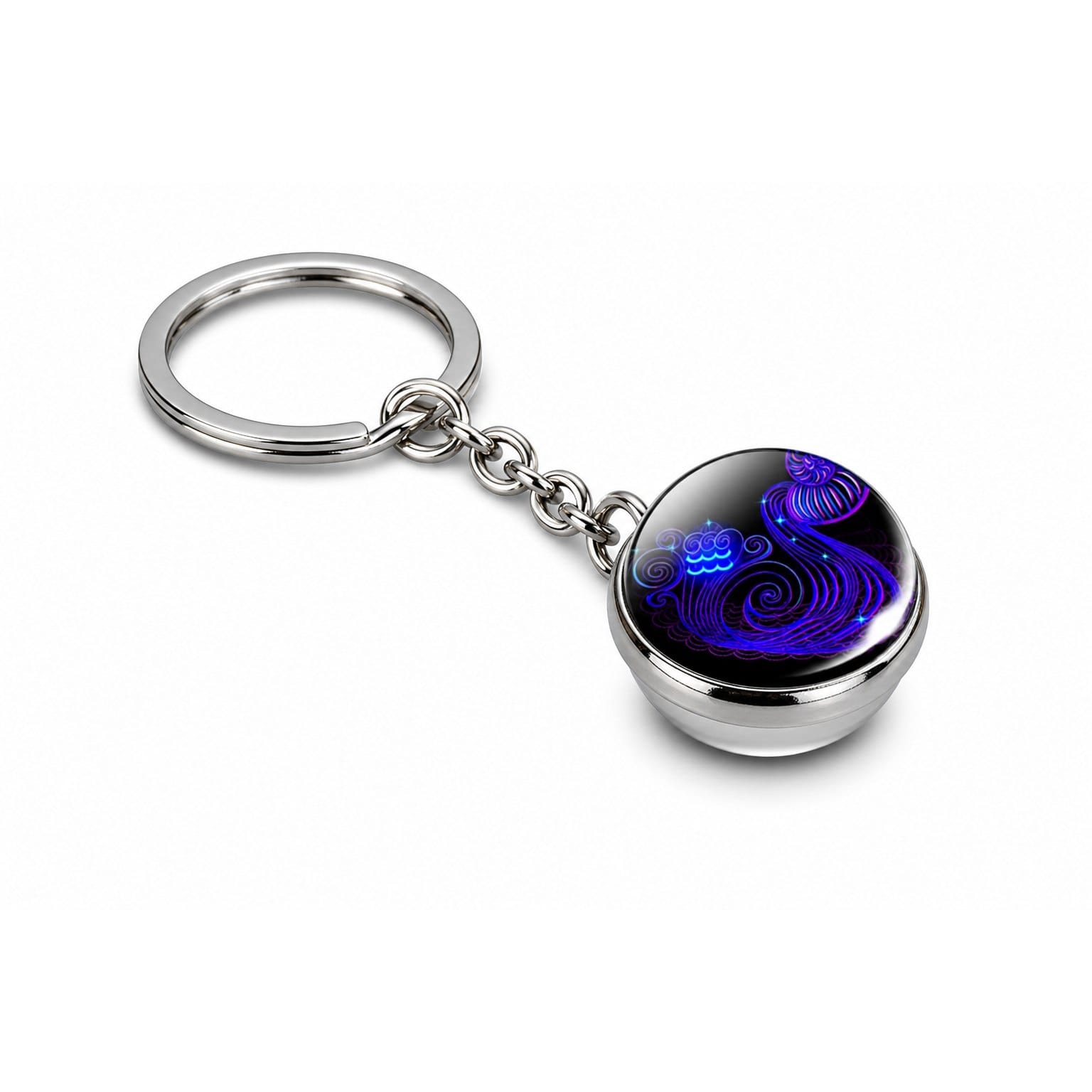 Porte-clés Signe Astrologique | Sivalc Verseau