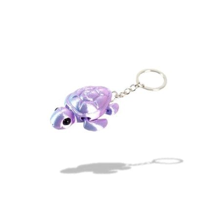 Porte-clés | Tortue | Sivalc Violet clair